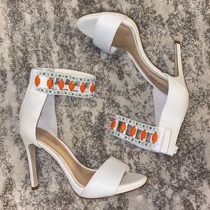 Gianni Bini White Heels